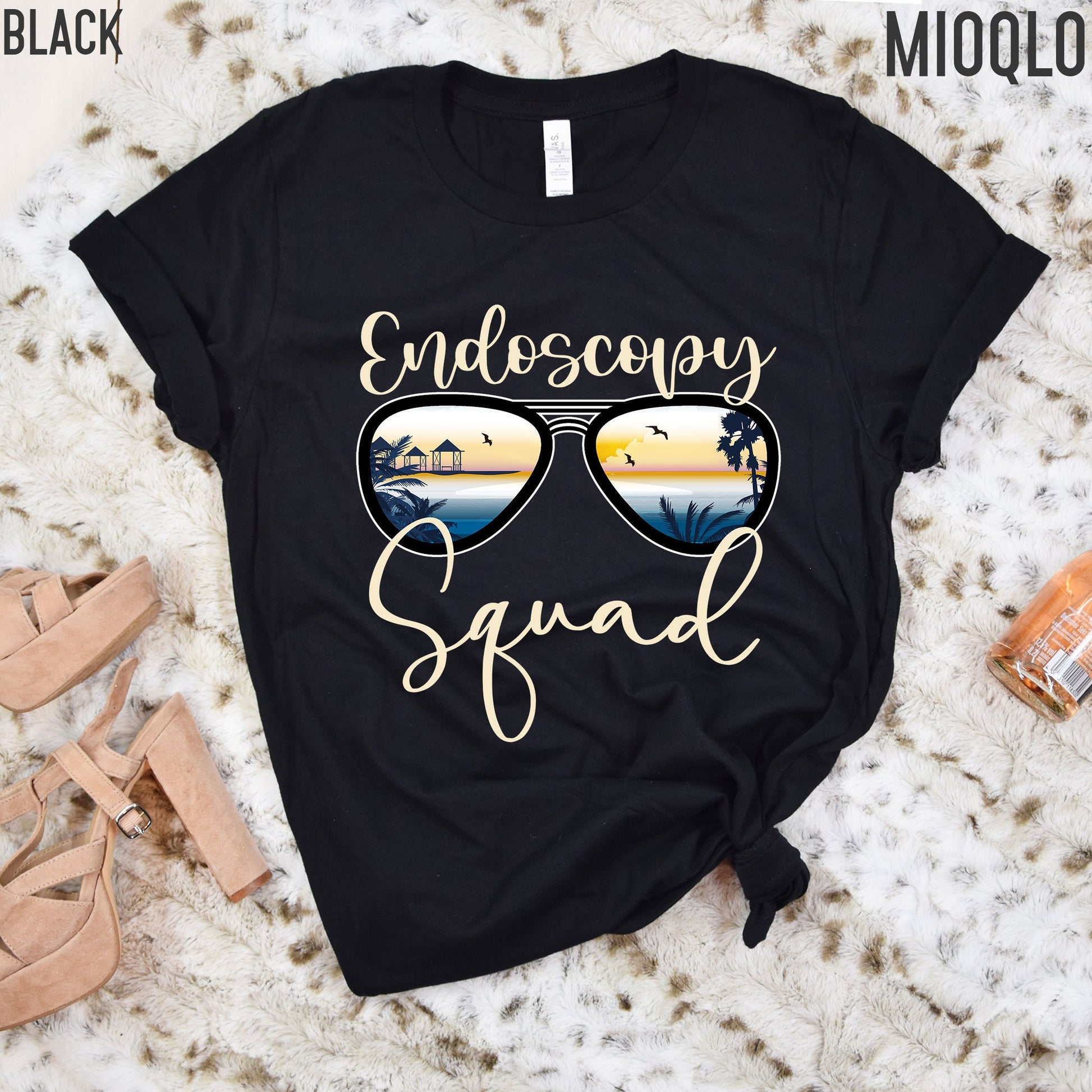 Nurse Endoscopy Squad Shirt, Custom Nurse Endoscopy Sunglasses Tee, Nurse Crew Nurse Endoscope Squad, Nurse Tribe, Digestion Nurse Digestive