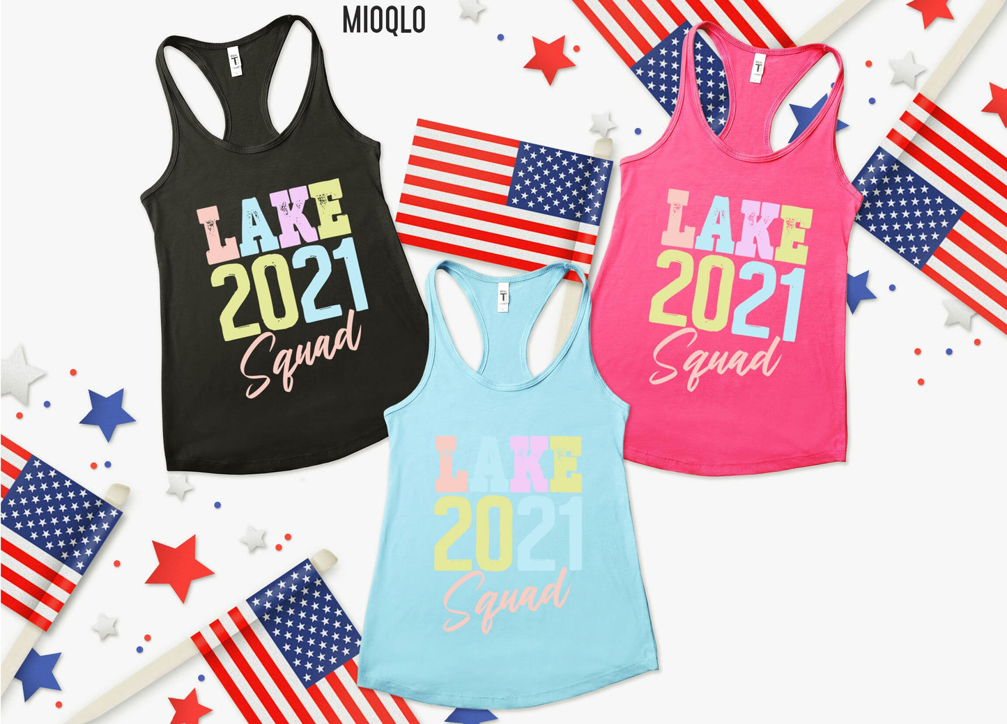 Lake 2021 Squad Tank Top, Lake Squad Summer Tank, Lake Crew, Tribe, July 4th Shirt, Lake Squad Shirt, Lake Vacation Shirt, Lake Powell Tank