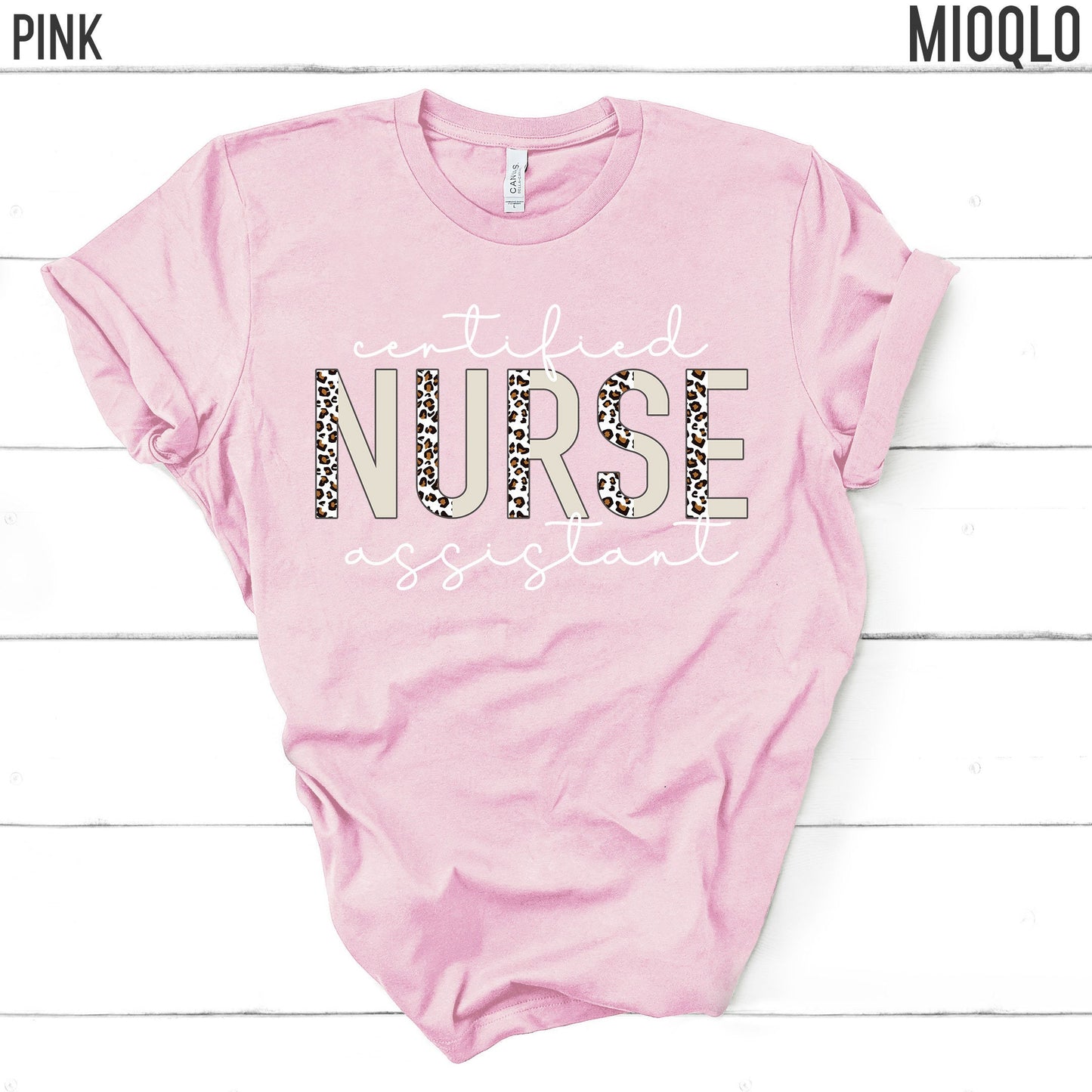 Certified Nursing Assistant, Nurse Shirts, Future Nurse, Nurse Life Shirt, Half Leopard, Nurse Week, CNA Shirt, Nursing, Nursing School Tank