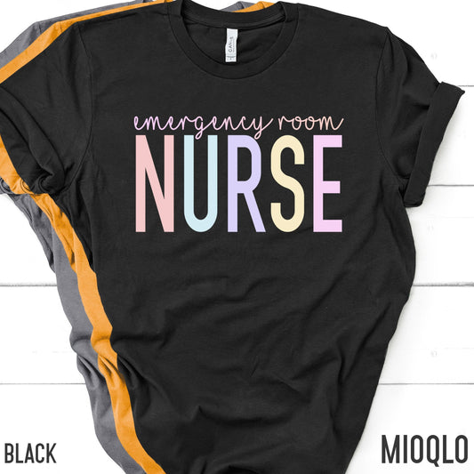 Emergency Room Nurse Shirt, Thank You Gift for ER Nurses, Nursing, Nurse Life, Registered Nurse, Appreciation ER Tee, ER Nurse Graduation