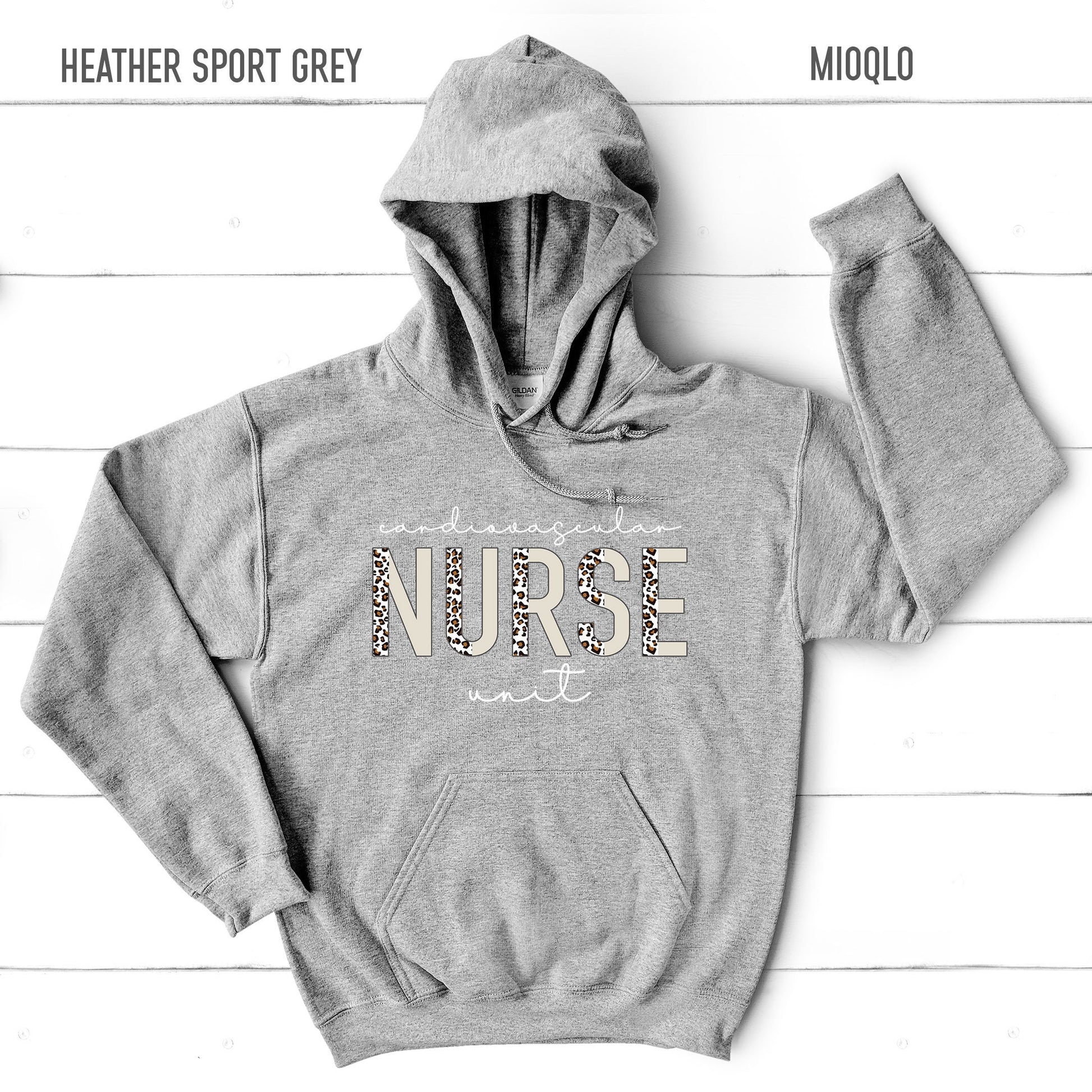 Custom Nurse Department Sweatshirt, Personalized Nursing School Hoodies, Nurse Life, OR, ER Nurse Half Leopard Gift, Unit, Squad, Team, Crew