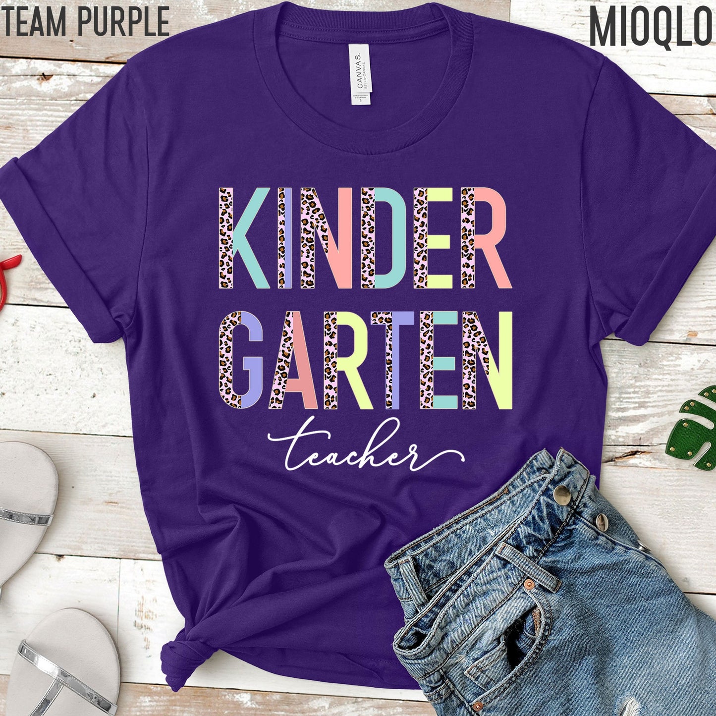 Teacher Of Little Cute People Shirt, Kindergarten Teacher Tee, Kinder Squad, Elementary School Proud, Future Educator, Back To School Team