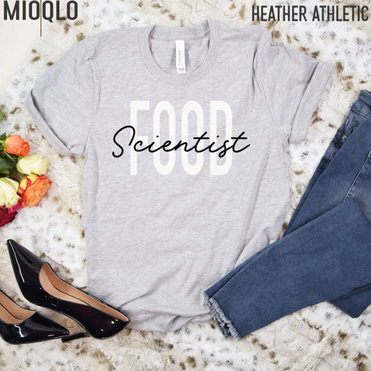 Food Scientist Shirt, Women In Science Major, Birthday Scientist Gift, Teacher Tee, New Scientist Gift, Graduation, Awesome Science Is Real