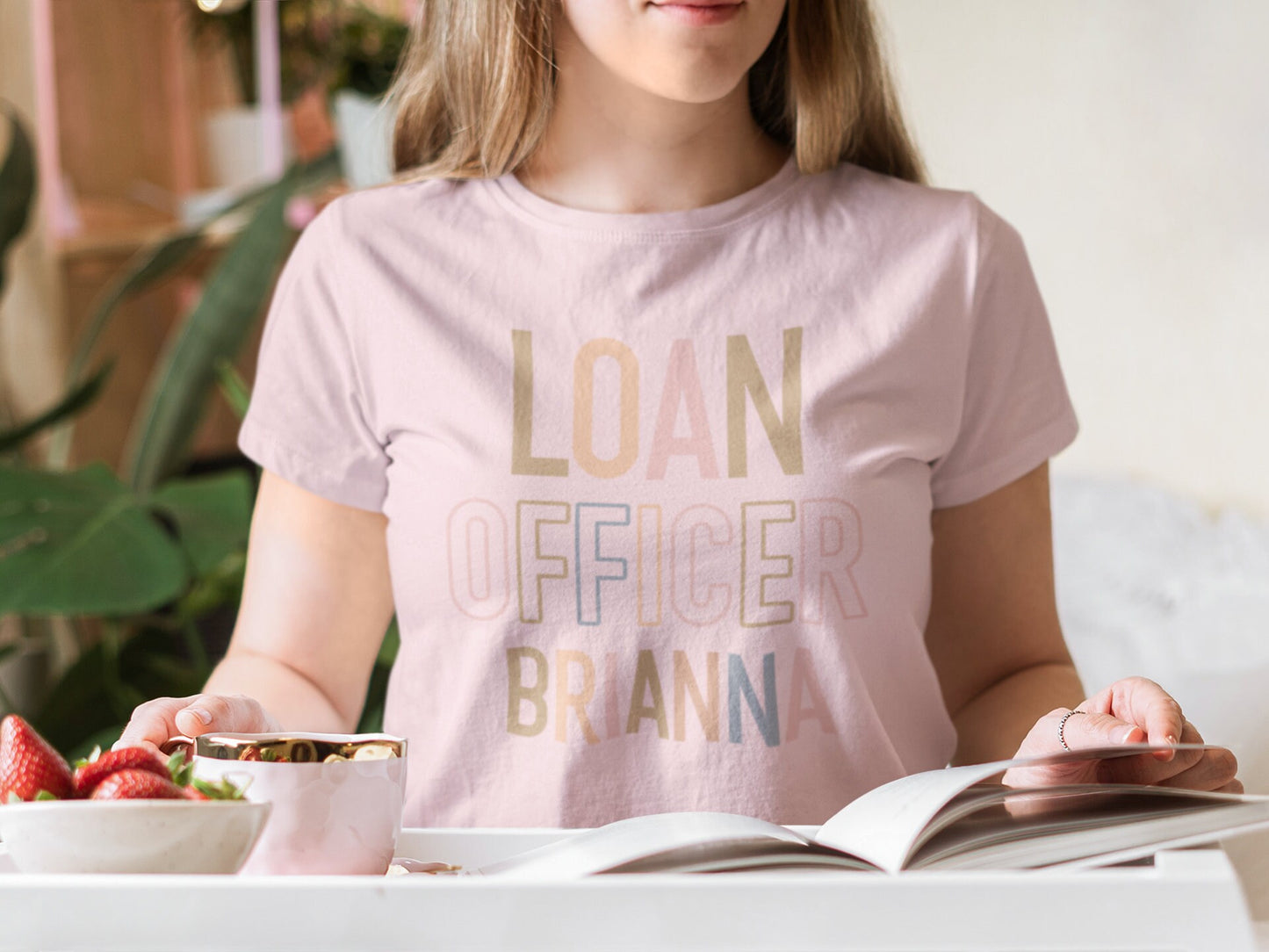 Custom Mortgage Loan Officer, Lender Vibes Name T-Shirt, Personalized Mortgage Lender Loan Officer Gift, Real Estate Shirts for Realtors Tee