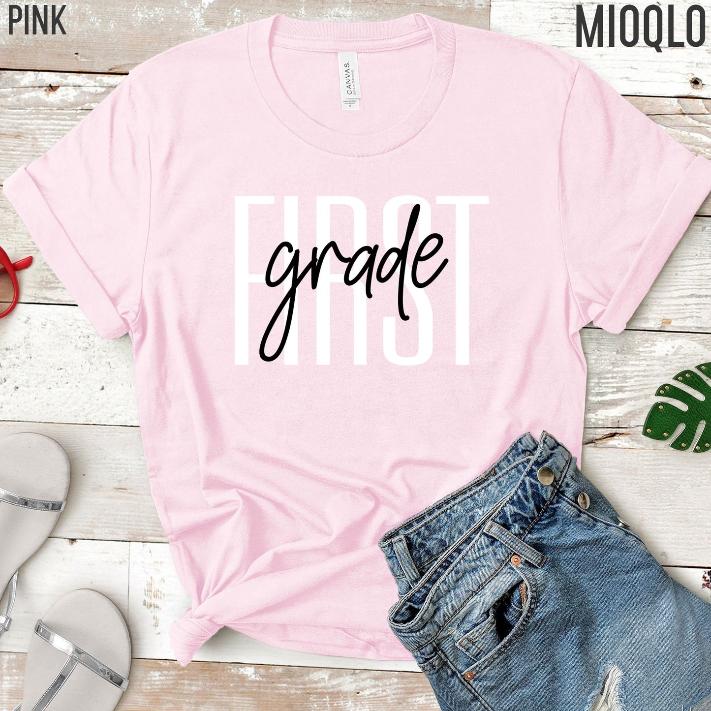 First Grade Teacher Shirt, 1st Grade Teacher, First Grade Team, Cute Teacher Tee, 2021 Grade Level, Elementary Teach School Family Spirit