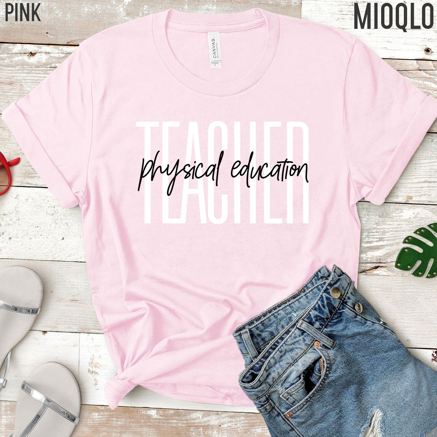 Physical Education Teacher Shirt, PE Teacher, PE Teacher Team, Cute Teacher Tee, 2021 Grade Level, Gym Elementary Teach School Family Spirit