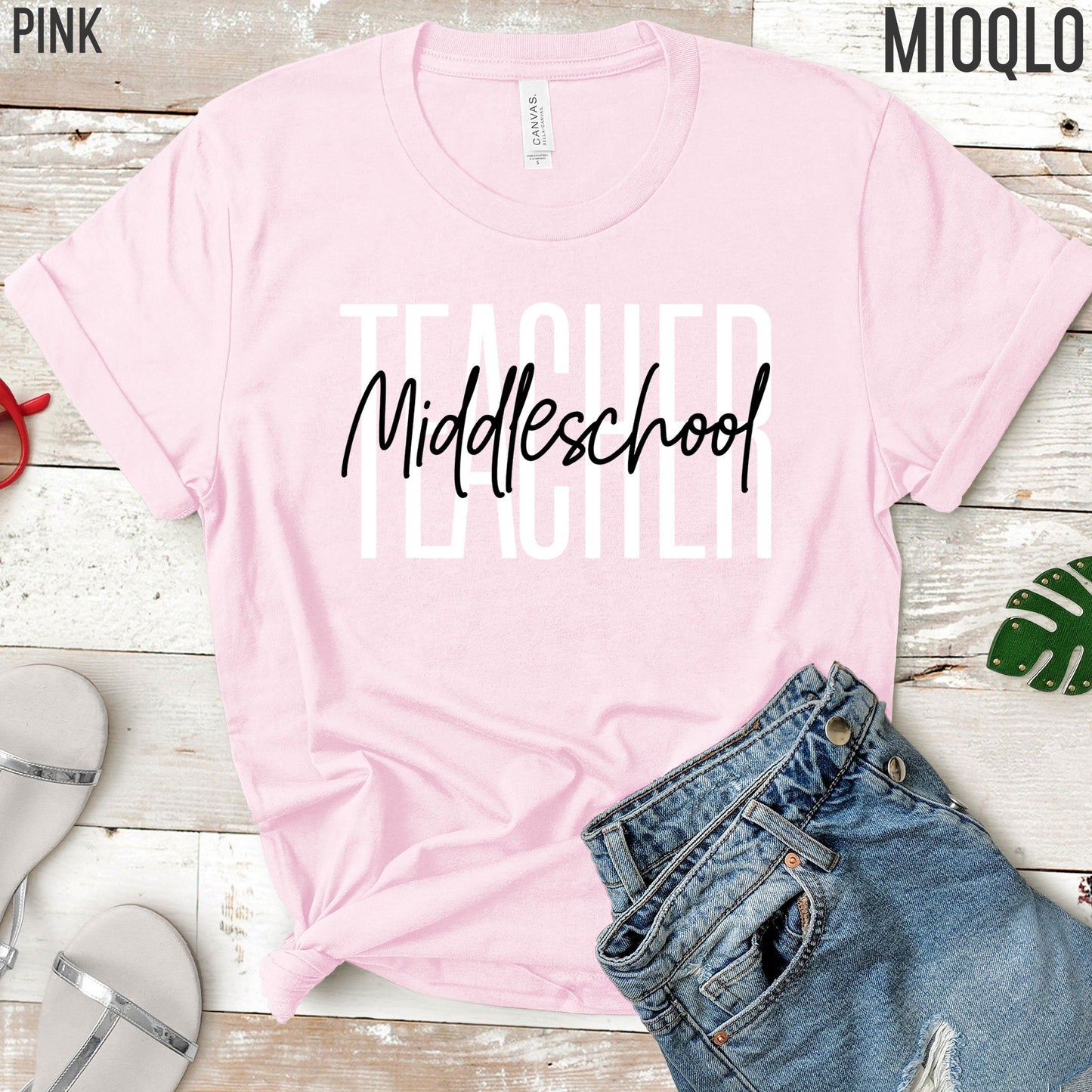 Middle School Teacher Shirt, Middleschool Teacher Team, Cute Teacher Tee, 2021 Grade Level, 6th, 7th, 8th Grade Teach School Family Spirit