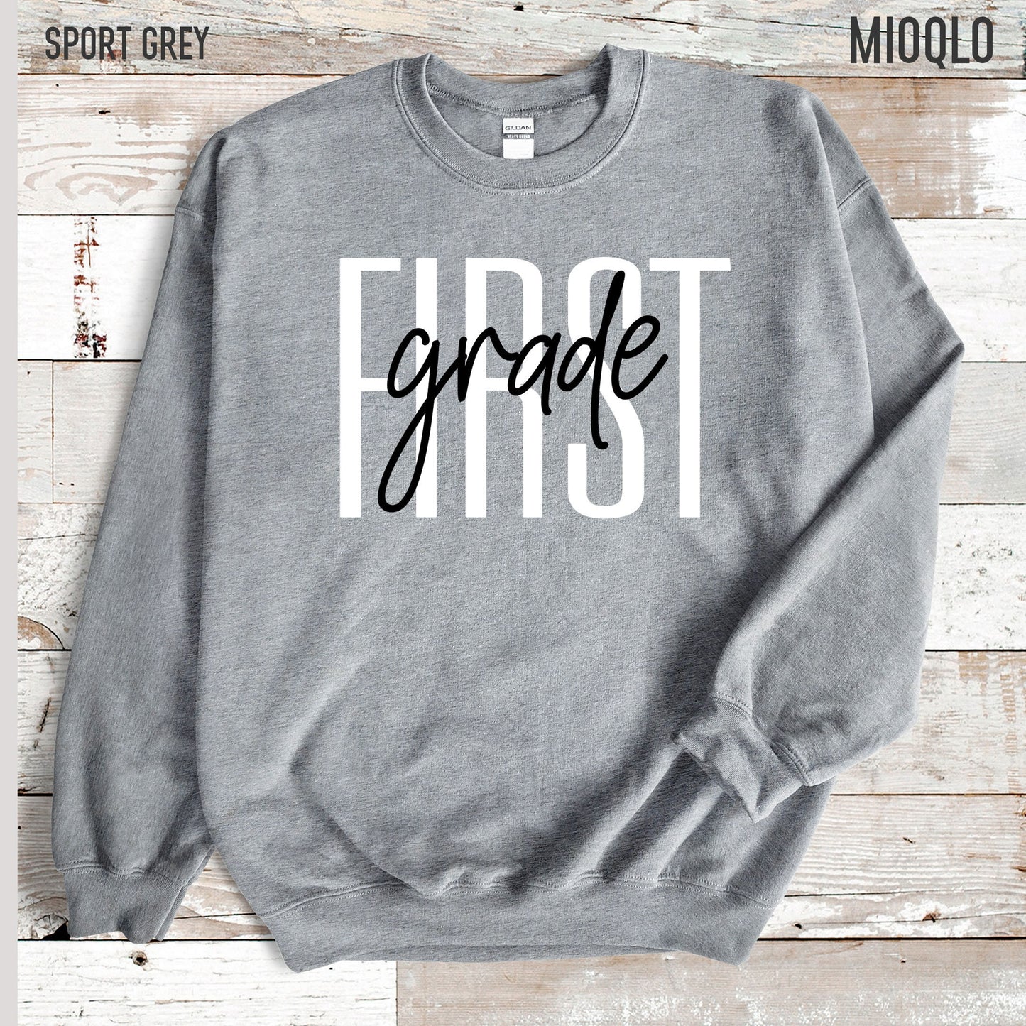 First Grade Teacher Sweatshirt, 1st Grade Teacher, First Grade Team, Cute Teacher Long Sleeve, 2021 Grade Level, Elementary School Sweater