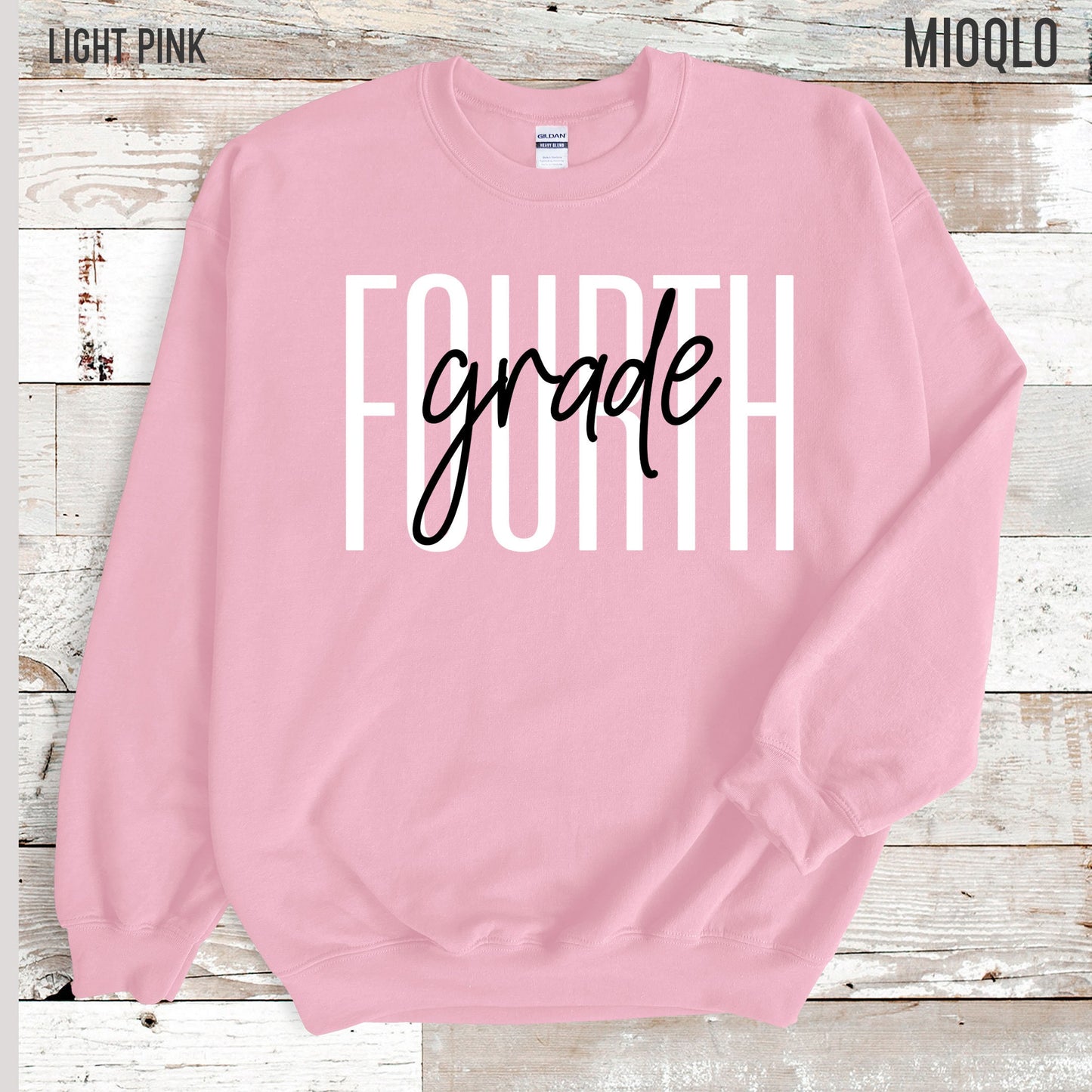 Fourth Grade Teacher Sweatshirt, 4th Grade Teacher, Fourth Grade Team, Cute Teacher Long Sleeve, 2021 Grade Level, Elementary School Sweater
