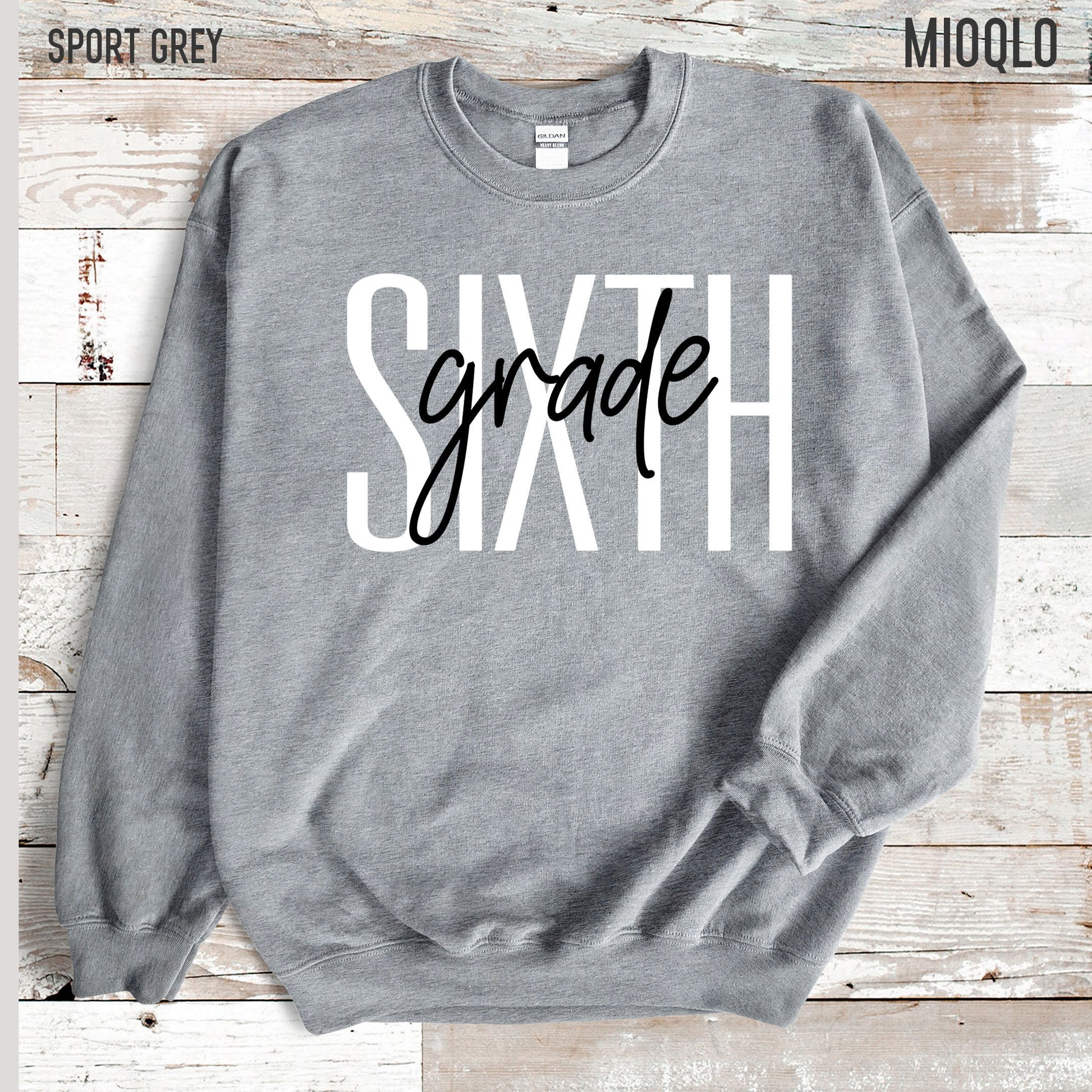 Sixth Grade Teacher Sweatshirt, 6th Grade Teacher, Sixth Grade Team, Cute Teacher Long Sleeve, 2021 Grade Level, Elementary School Sweater