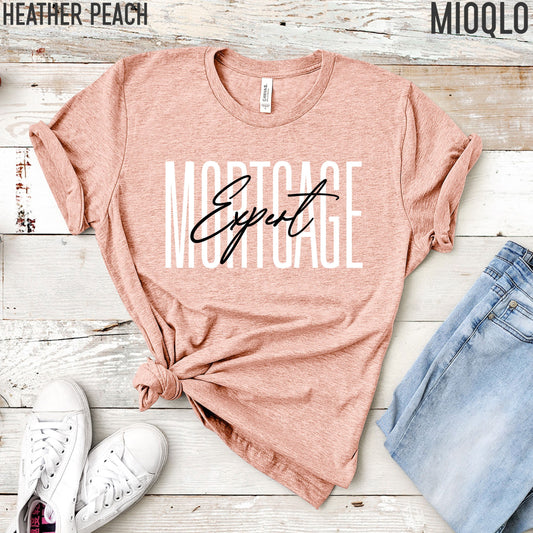 Mortgage Expert Tee, Real Estate Shirt, Realtor Shirt, Ask Me About Mortgages, Loan Officer, Unisex, Minimalist, Real Estate Closing Gifts