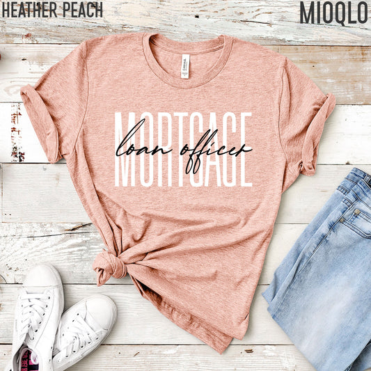 Mortgage Loan Officer Tee, Real Estate Shirt, Realtor Shirt, Ask Me About Mortgages, Lender, Unisex, Minimalist, Real Estate Closing Gifts