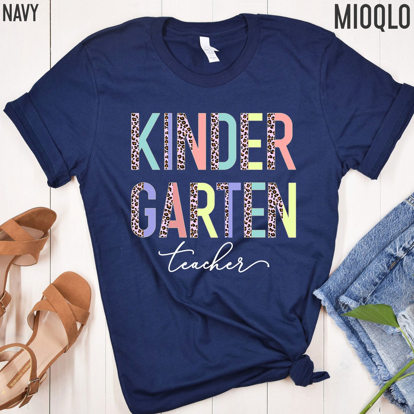 Teacher Of Little Cute People Shirt, Kindergarten Teacher Tee, Kinder Squad, Elementary School Proud, Future Educator, Back To School Team