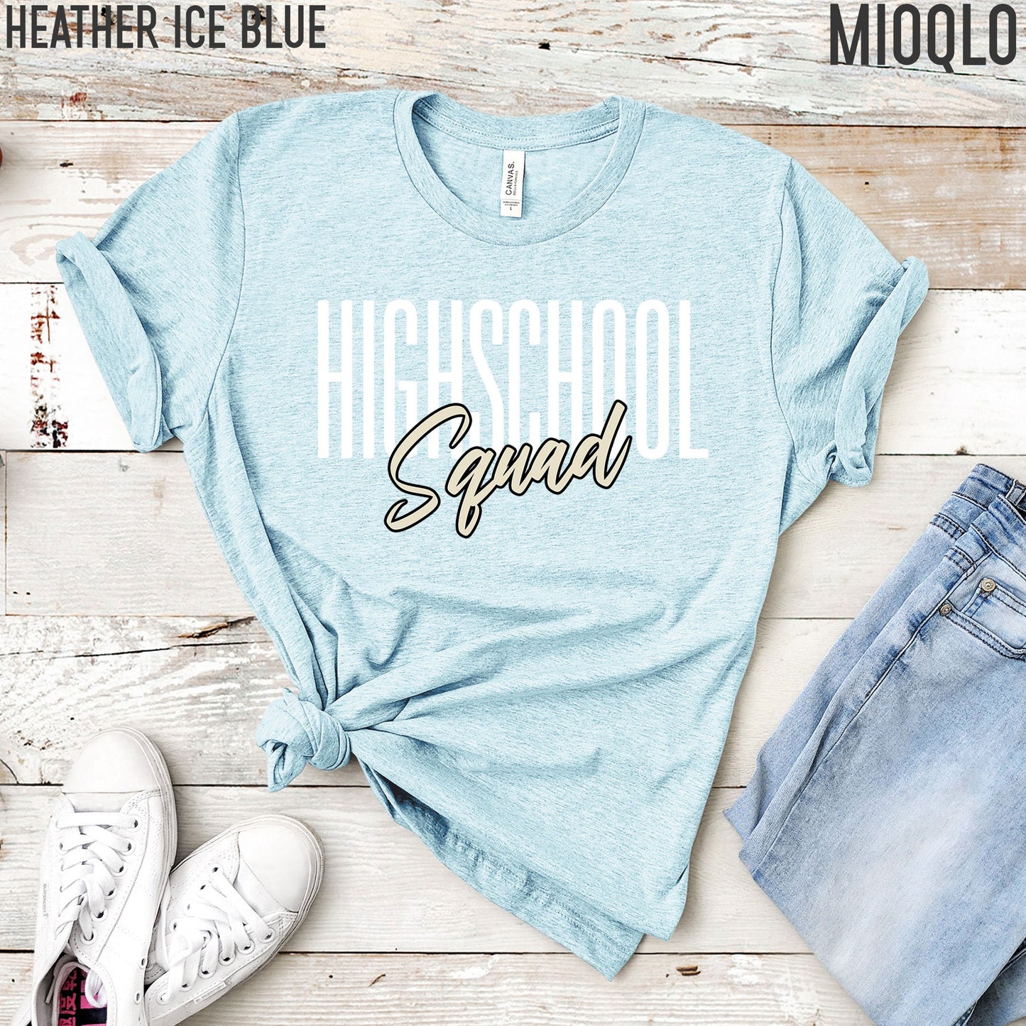 Teacher Highschool Squad Shirt, Unisex Comfy Teacher Tee, Teacher Team Crew Top, Teacher Appreciation Shirt, Grade Level Tank, Cute Teacher