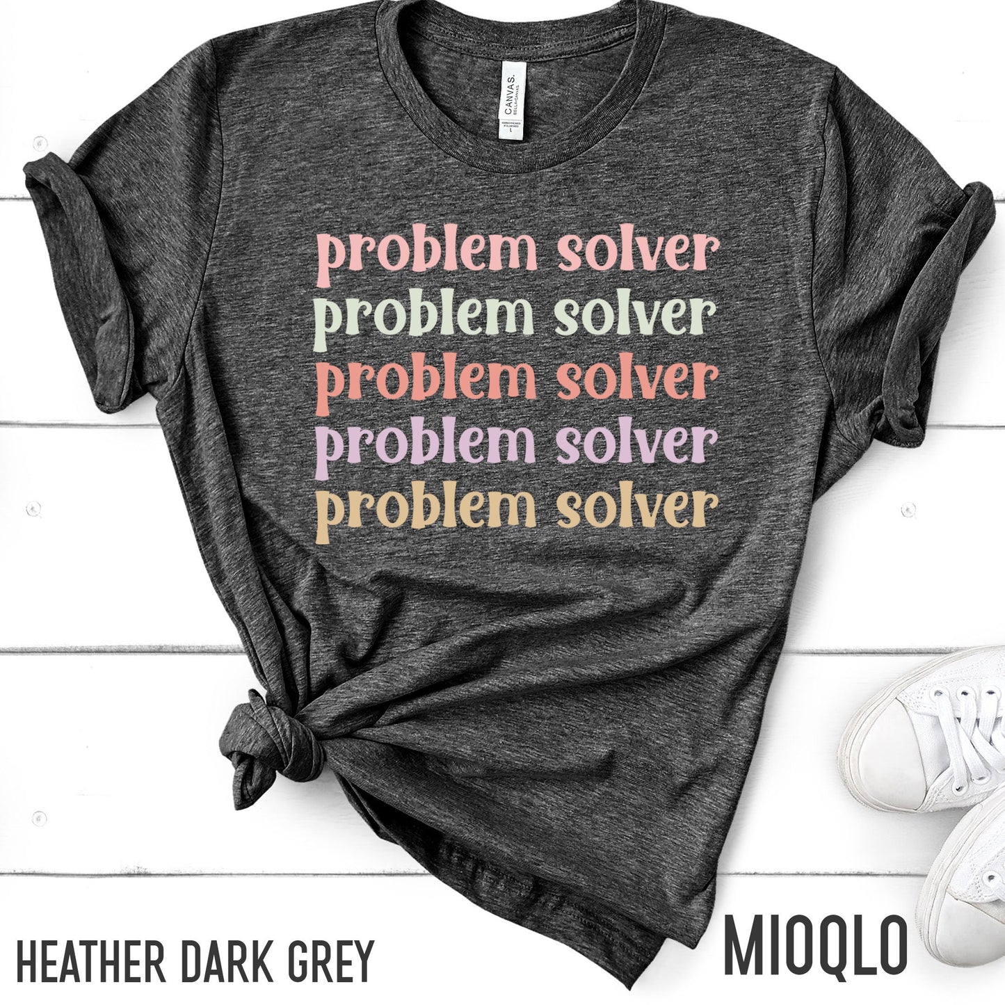 Problem Solver, Math Teacher Gift Shirt, Teacher Appreciation Tee, End of Year, Back To School, Last Day Of School, Mathematician Lover Lady