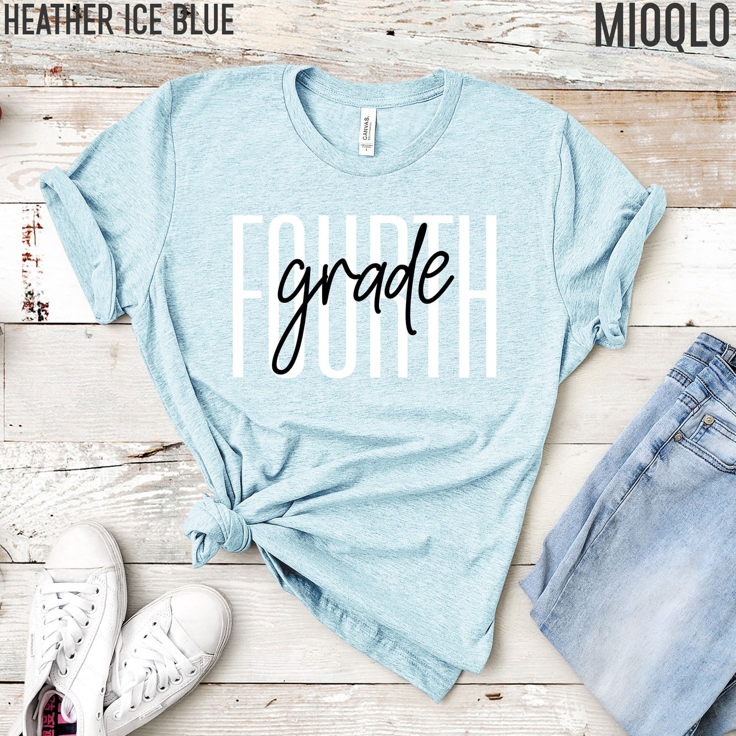 Fourth Grade Teacher Shirt, 4th Grade Teacher, Fourth Grade Team, Cute Teacher Tee, 2021 Grade Level, Elementary Teach School Family Spirit