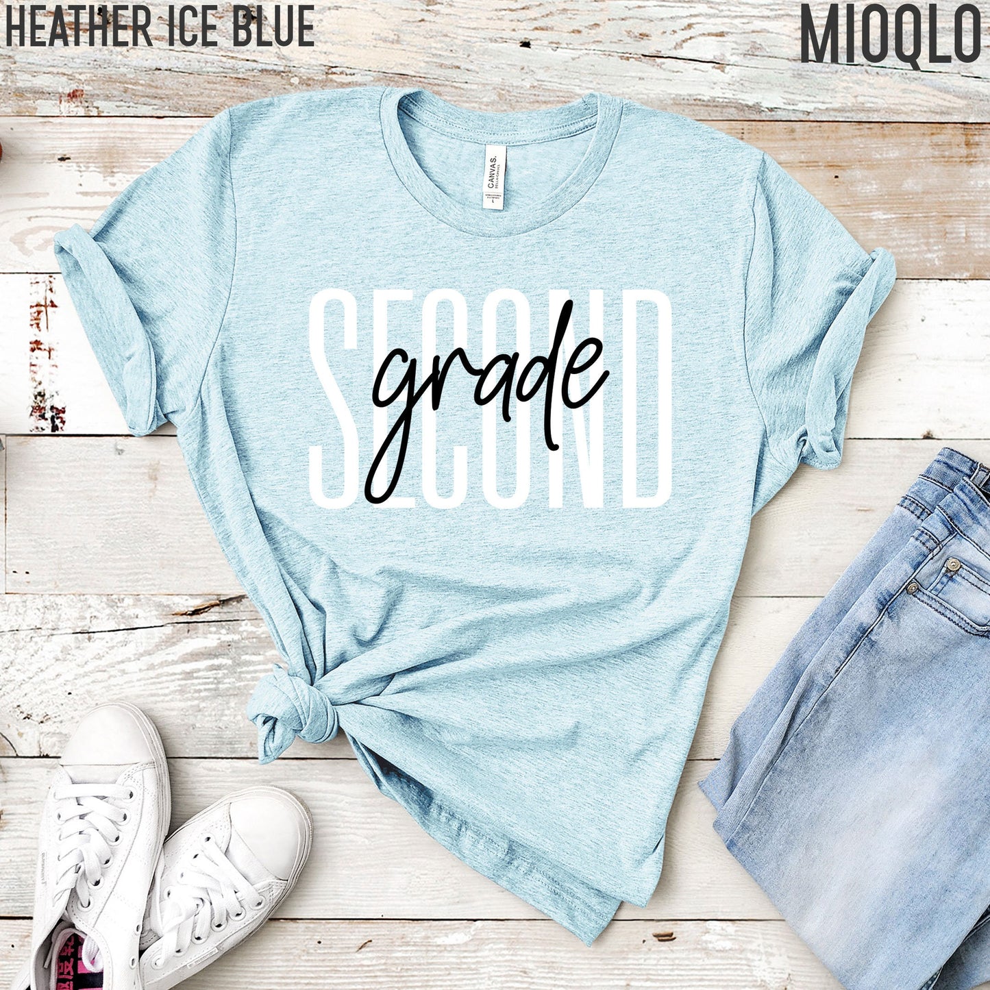 Second Grade Teacher Shirt, 2nd Grade Teacher, Second Grade Team, Cute Teacher Tee, 2021 Grade Level, Elementary Teach School Family Spirit