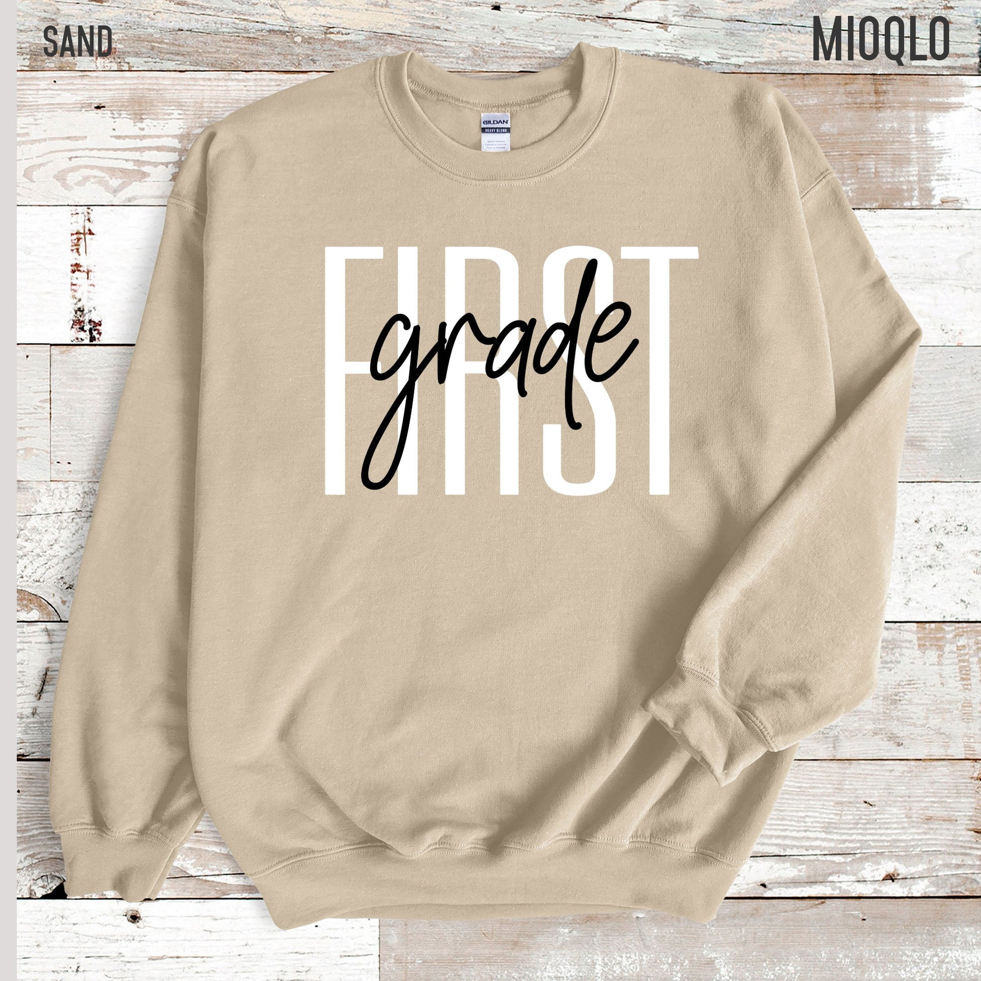 First Grade Teacher Sweatshirt, 1st Grade Teacher, First Grade Team, Cute Teacher Long Sleeve, 2021 Grade Level, Elementary School Sweater