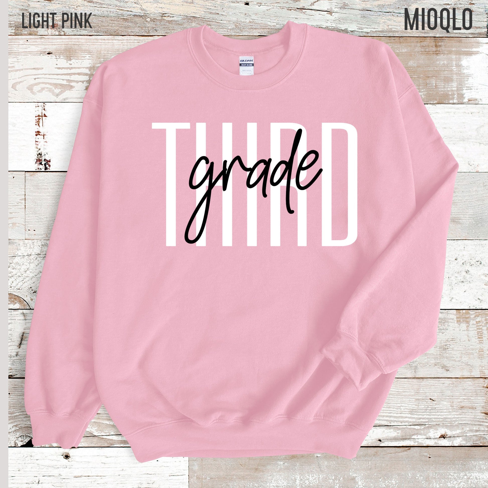 Third Grade Teacher Sweatshirt, 3rd Grade Teacher, Third Grade Team, Cute Teacher Long Sleeve, 2021 Grade Level, Elementary School Sweater
