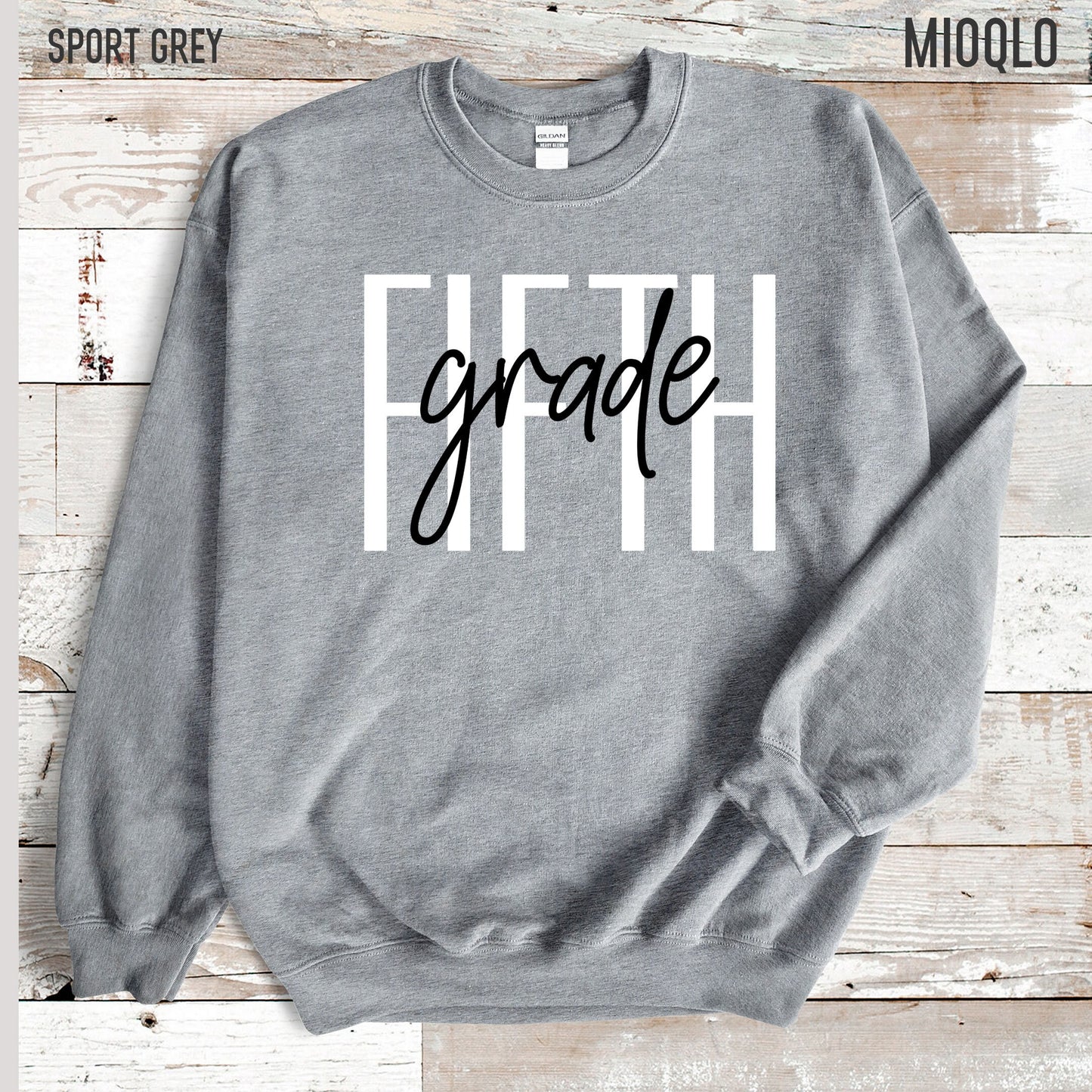 Fifth Grade Teacher Sweatshirt, 5th Grade Teacher, Fifth Grade Team, Cute Teacher Long Sleeve, 2021 Grade Level, Elementary School Sweater