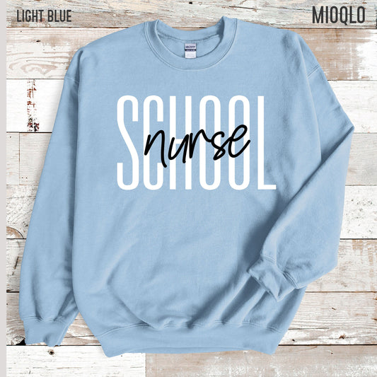 School Nurse Sweatshirt, Future School Registered Nurse, Cute Admin Nurse Office Sweater, High Middle Elementary Teach School, RN, CNA Shirt