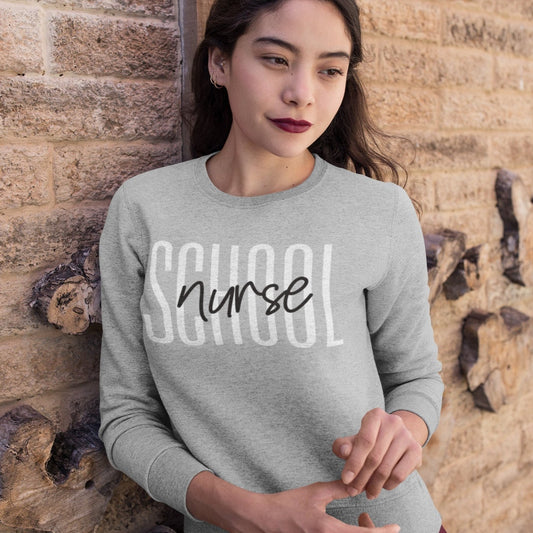 School Nurse Sweatshirt, Future School Registered Nurse, Cute Admin Nurse Office Sweater, High Middle Elementary Teach School, RN, CNA Shirt