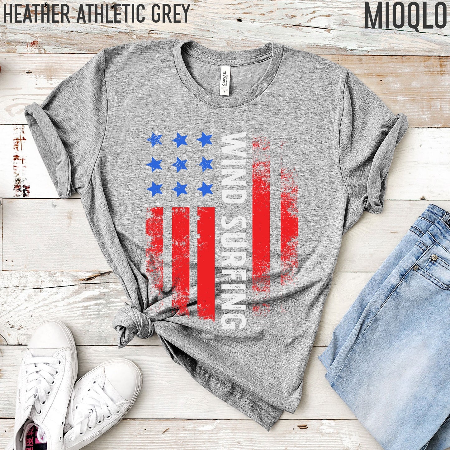Wind Surfing Team USA Shirt, America Shirt, American Flag 2021, Unisex Comfy, Vintage USA, Kite Surfing Body Board Summer Muscle Tank Top