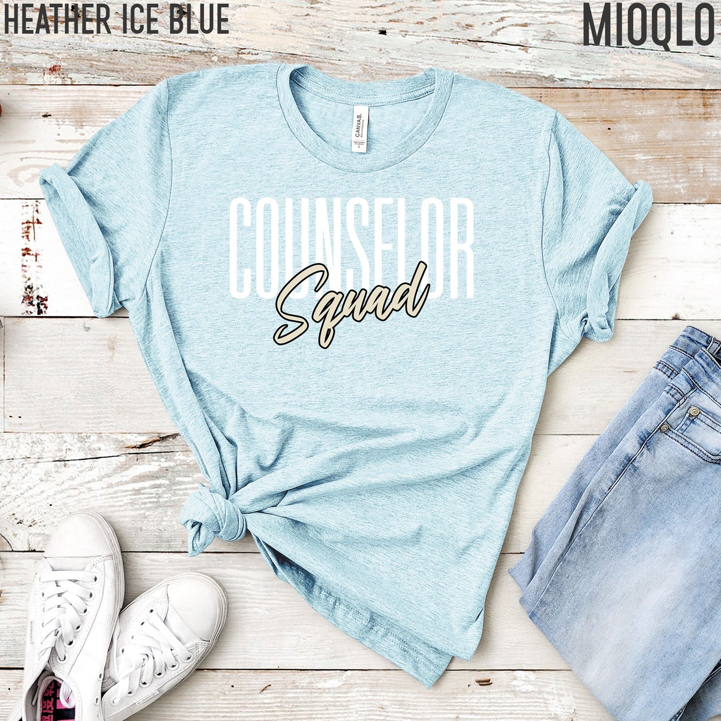 Counselor Squad Shirt, Gift For Teacher, Counselor Tank, Admin Advisor, Gift For School Counselor, Teaching Top, Back To School Shirt Women