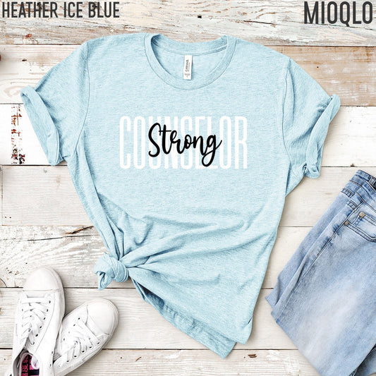 School Counselor Shirt, Gift For Teacher, Counselor Tank, Admin Advisor, Gift For School Counselor, Teaching Top, Back To School Shirt Women