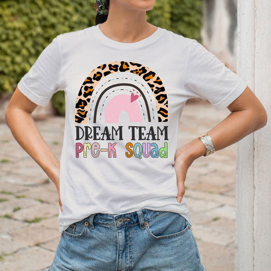 PreK Teacher Shirts, Hello Pre-K, Hello PreK, Pre-K Team, Pre-K PreK Squad, Preschool Teacher Gift, Pre K Teacher Shirt, Pre-K Teacher Shirt