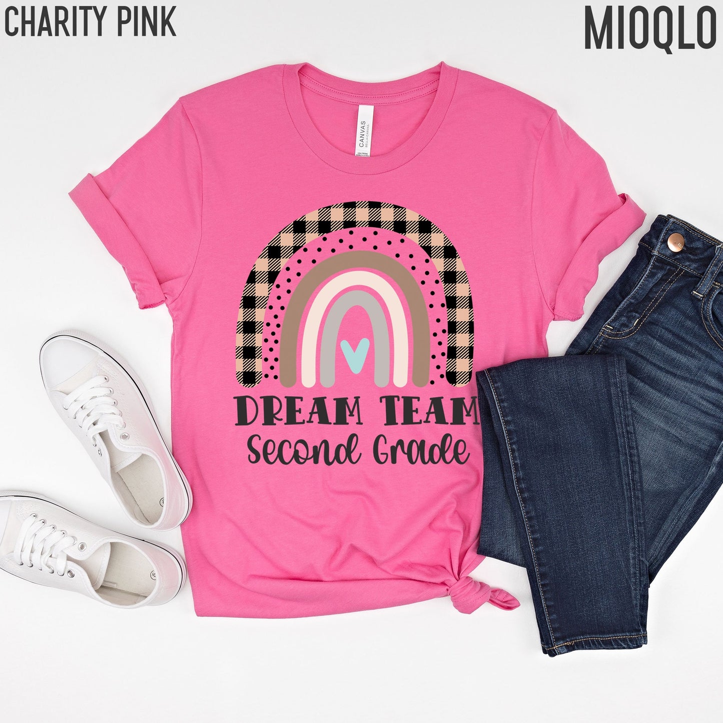 Dream Team Second Grade Teacher Shirt, Second Grade Teacher Shirt, 2nd Grade Teacher Gift, Second Grade Tee, 2nd Grade Graduation Thank You