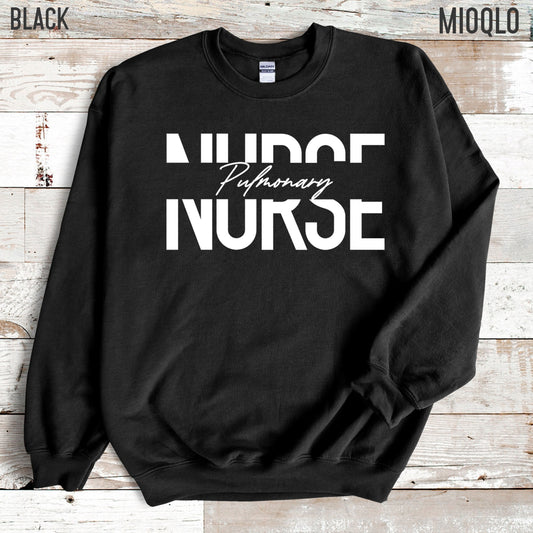 Nurse Pulmonary Sweatshirt, Future Lung Nurse Sweater, Lung Healthcare Disease Nurse Undergraduate, Breathing School Nurse Graduation Tee