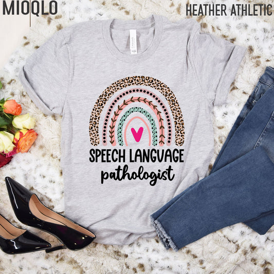 Speech Language Pathologist Shirt, Speech Therapy Tee, Speech Language Pathologist Gift Pink Speech Pathology SLPA Therapist, SLP Gift Shirt