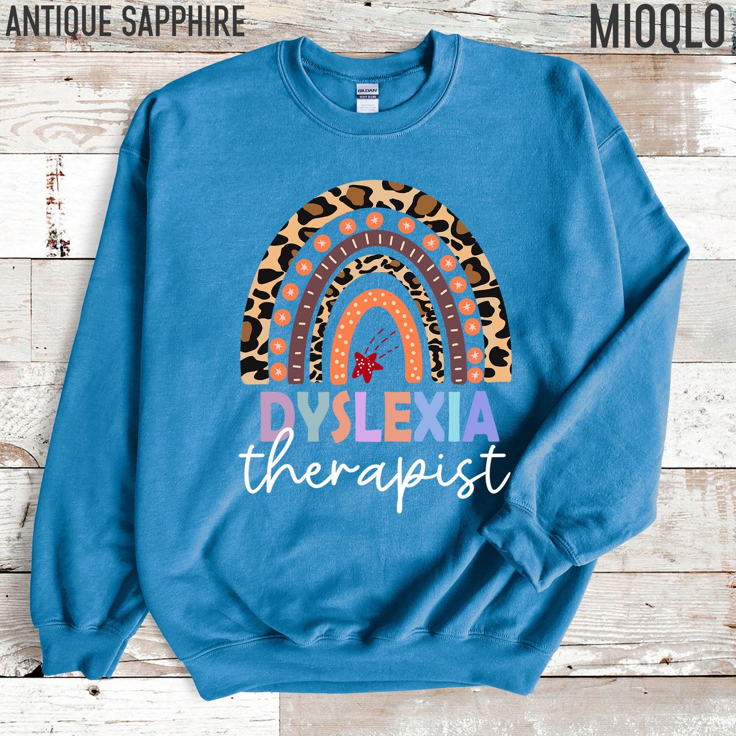 Dyslexia Therapist Sweatshirt, Dyslexia Teacher Gift, Dyslexia Crewneck Sweater, Dyslexia Therapy Shirt, Mom Support Dyslexic Awareness Tee