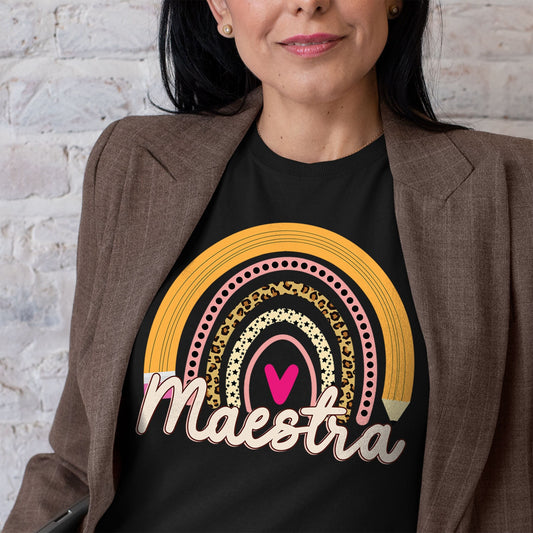 Maestra Shirt, Spanish Teacher Shirt, Maestra Bilingue Sweatshirt, Maestra Siempre Gift, Maestra Sweater, Bilingual School Teacher TShirt