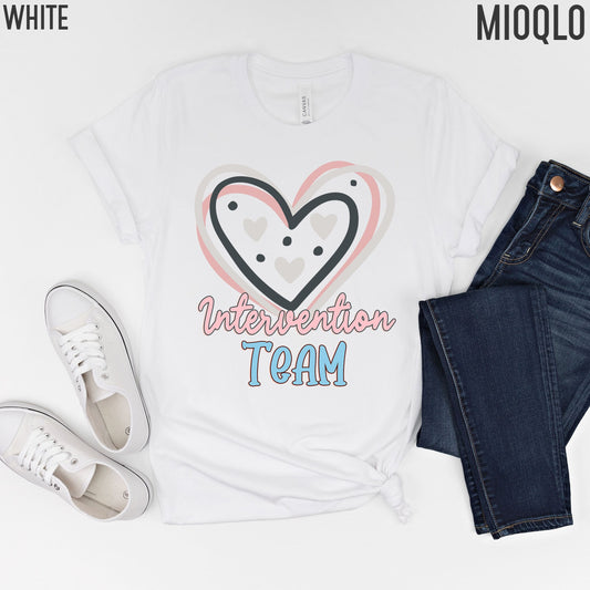 Intervention Team Shirt, Early Intervention Sweatshirt, Early Intervention Gifts, Early Special Childhood Educator Sweater Gift Reading Tee