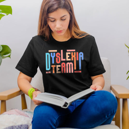 Dyslexia Teacher Gift, Dyslexia, Dyslexia Therapist Dyslexia Therapy T-Shirt, Dyslexia Team Tee Squad, Dyslexia Awareness Child