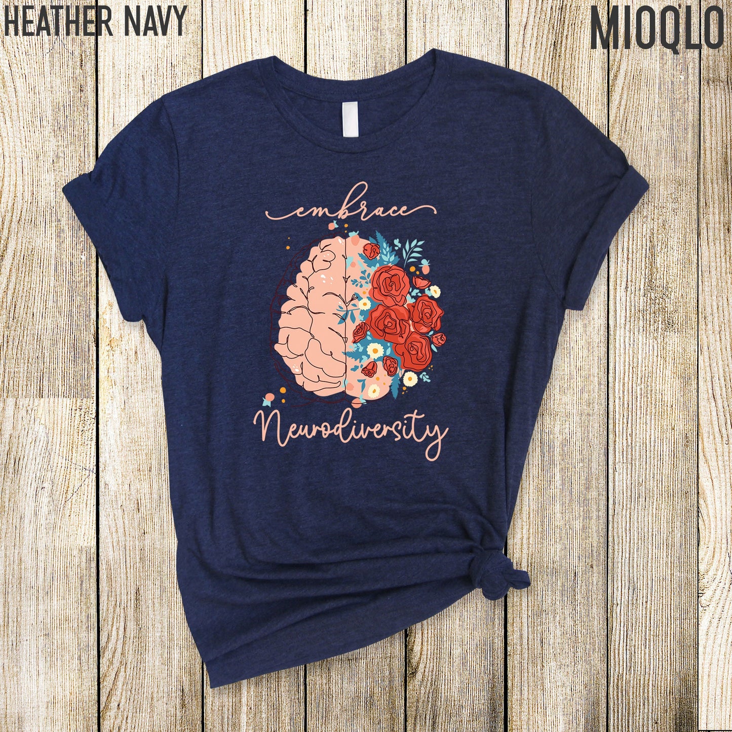 Embrace Neurodiversity Shirt, The Future Is Inclusive Dyslexia Awareness Month, Autism Awareness, Dyslexia Crewneck T-Shirt