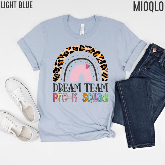 PreK Teacher Shirts, Hello Pre-K, Hello PreK, Pre-K Team, Pre-K PreK Squad, Preschool Teacher Gift, Pre K Teacher Shirt, Pre-K Teacher Shirt