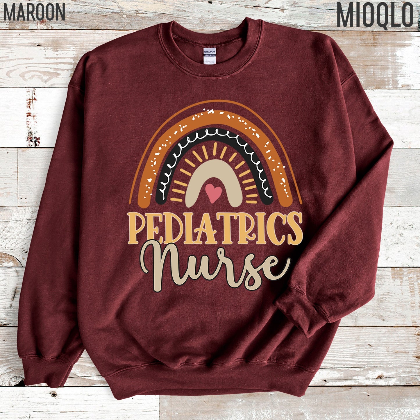 Pediatrics Nurse Sweatshirt, Nurse Pediatric Sweater, Nurse Pediatric Undergraduate, Custom Nurse Tee, Children Nurse Thank You Appreciation
