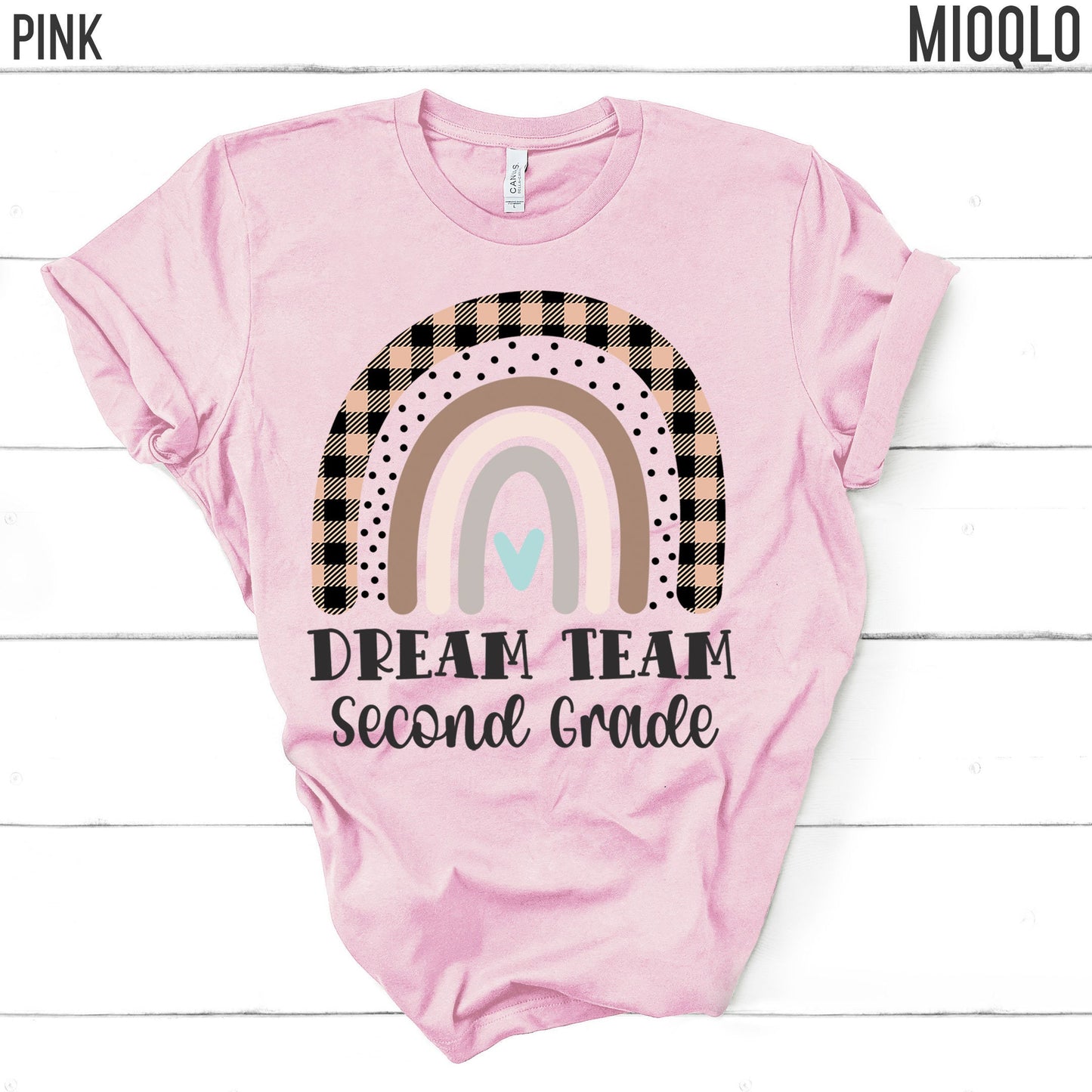 Dream Team Second Grade Teacher Shirt, Second Grade Teacher Shirt, 2nd Grade Teacher Gift, Second Grade Tee, 2nd Grade Graduation Thank You