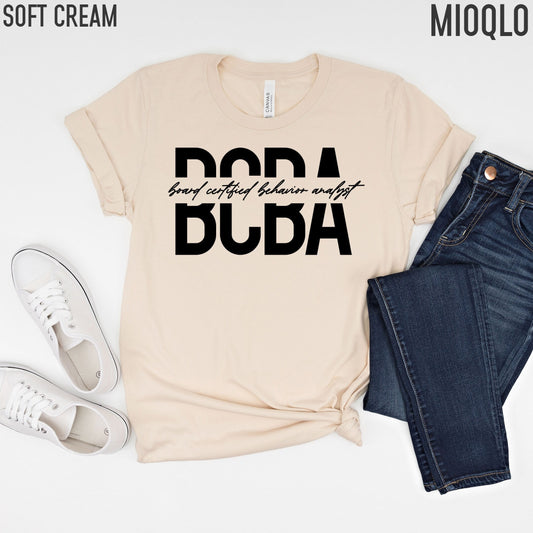 BCBA Shirt, ABA Shirt, Board Certified Behavior Analyst, Bcba Gift, RBT Shirts, Aba Therapy Shirt, Registered Behavior Technician Analysis