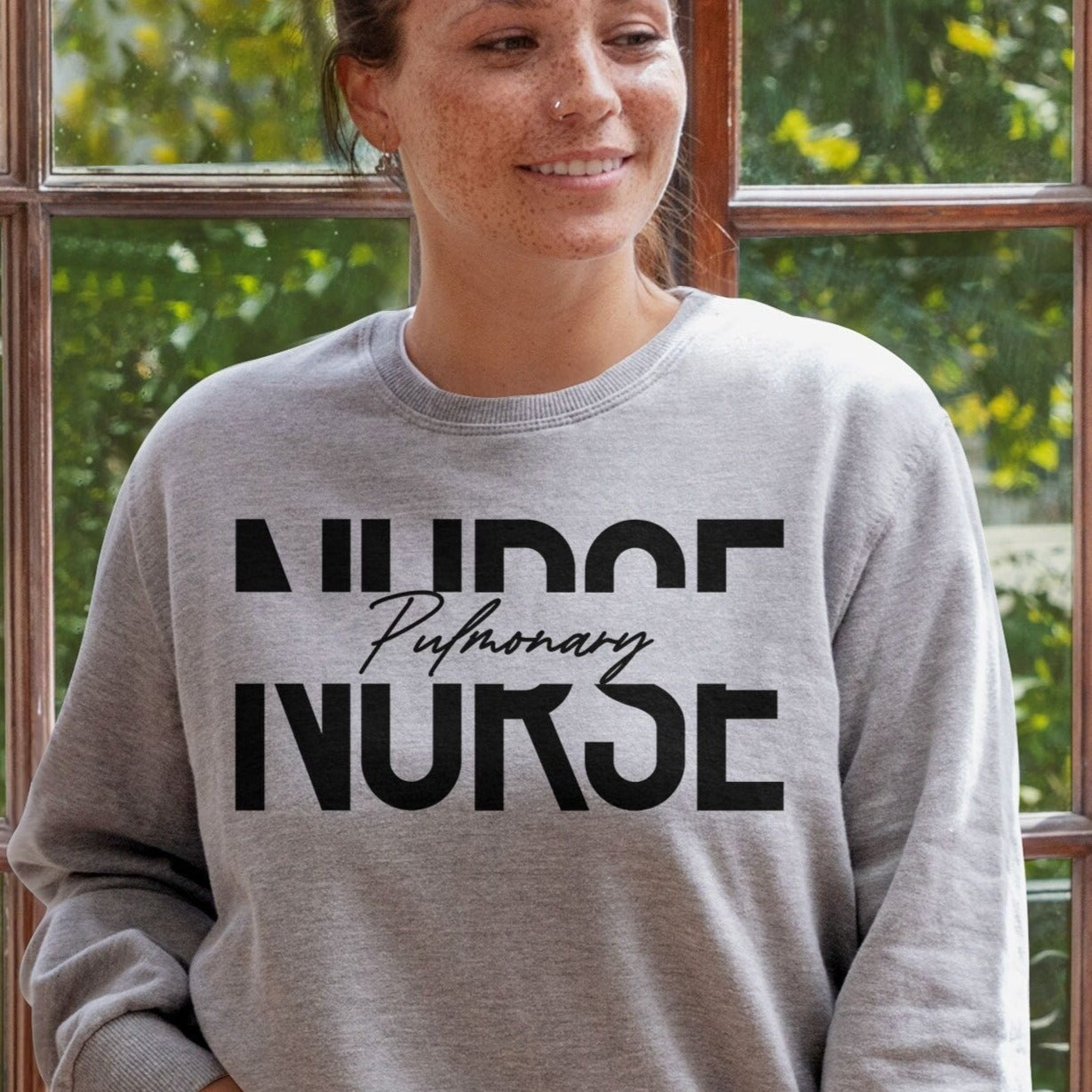 Nurse Pulmonary Sweatshirt, Future Lung Nurse Sweater, Lung Healthcare Disease Nurse Undergraduate, Breathing School Nurse Graduation Tee