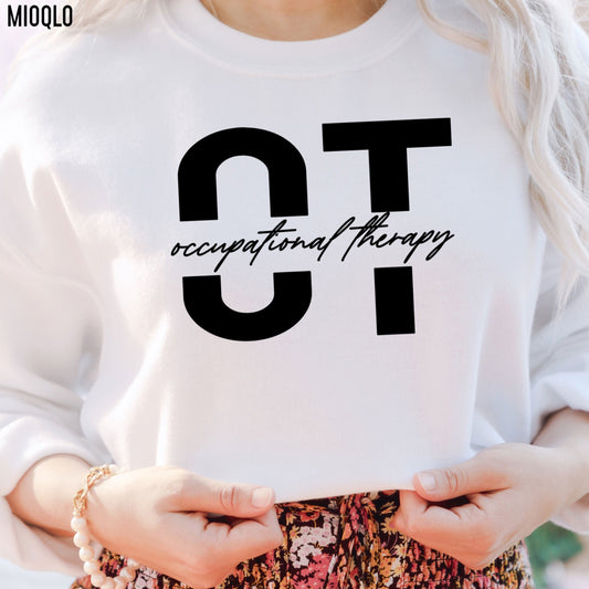 Occupational Therapy Sweatshirt, Ota Sweater, Occupational Therapist Crewneck, OT Grad Gift for Occupational Therapist, PEDS OT Gifts Shirt