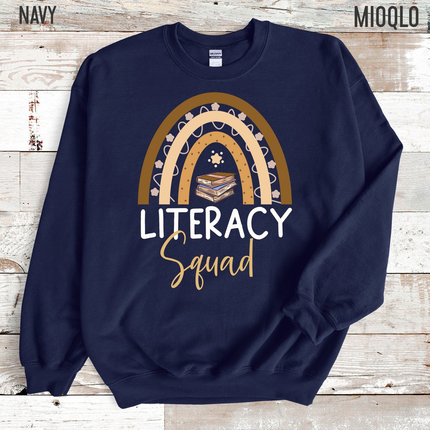 Literacy Squad Sweatshirt, Elementary School, Literacy Squad Sweater, Literacy Coach, Reading Coach, School Literacy Coach Librarian Library
