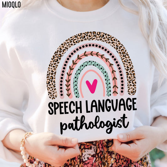 Speech Language Pathologist Sweatshirt, Speech Therapy Sweater, Speech Language Pathologist Gift, Speech Pathology SLPA Therapist, SLP Shirt