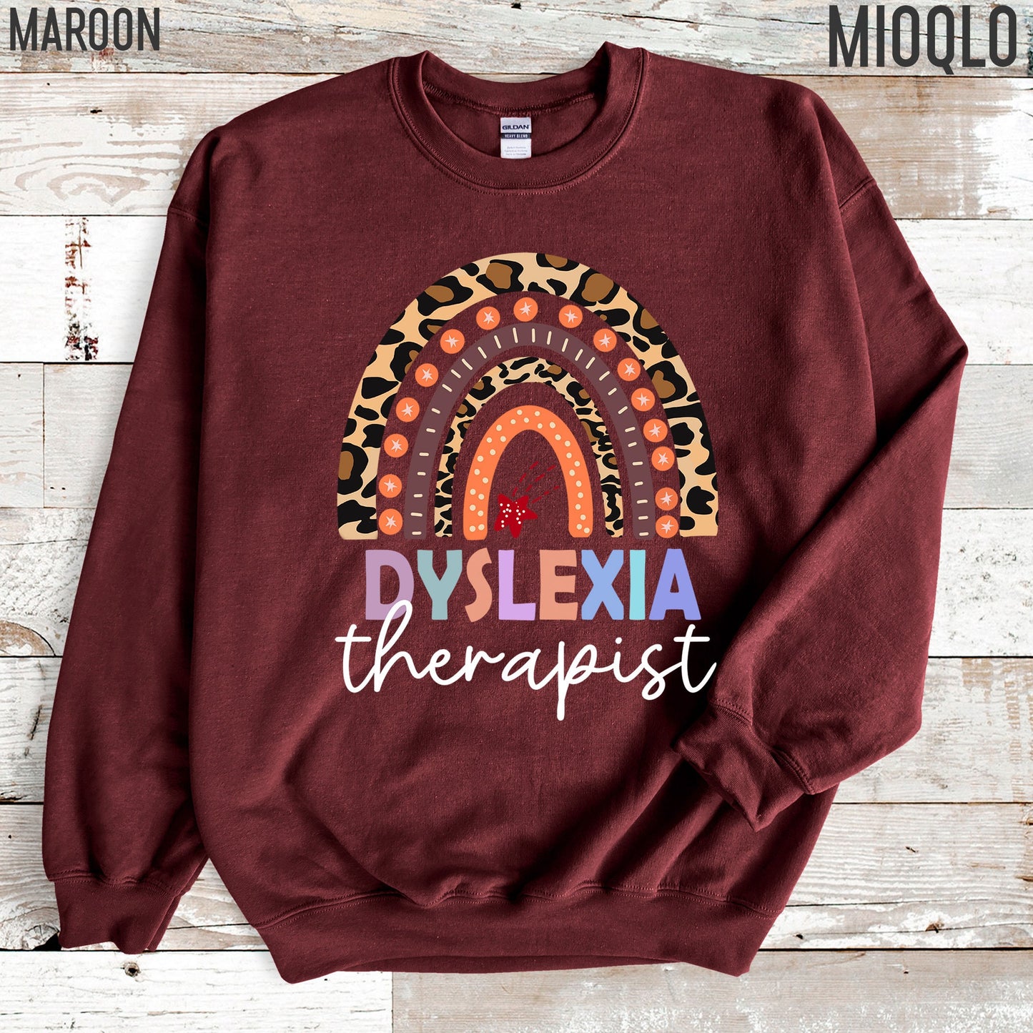 Dyslexia Therapist Sweatshirt, Dyslexia Teacher Gift, Dyslexia Crewneck Sweater, Dyslexia Therapy Shirt, Mom Support Dyslexic Awareness Tee