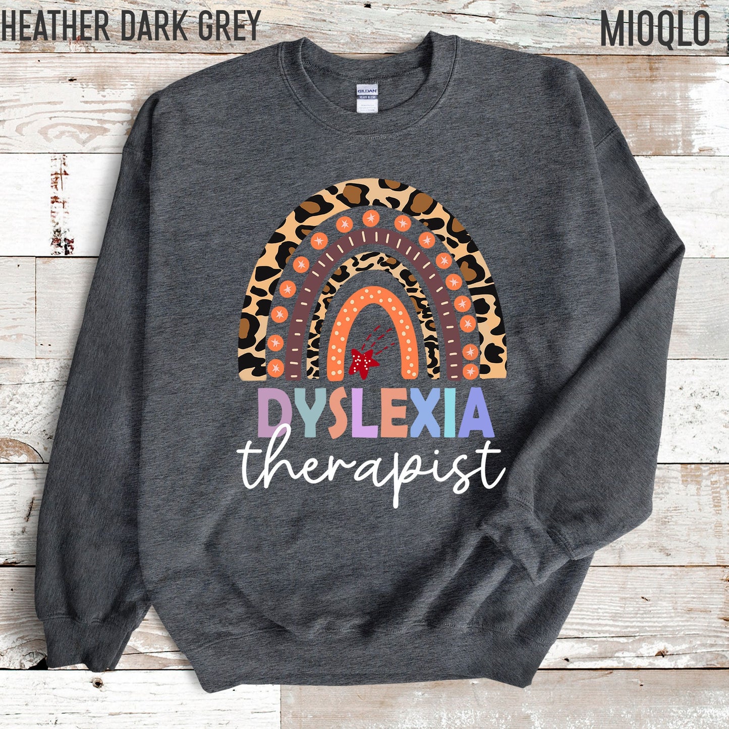 Dyslexia Therapist Sweatshirt, Dyslexia Teacher Gift, Dyslexia Crewneck Sweater, Dyslexia Therapy Shirt, Mom Support Dyslexic Awareness Tee
