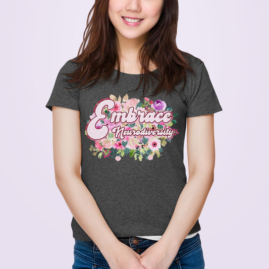 Embrace Neurodiversity Shirt, The Future Is Inclusive Sweatshirt, Dyslexia Awareness Month, Autism Awareness, Dyslexia Crewneck Sweatshirt