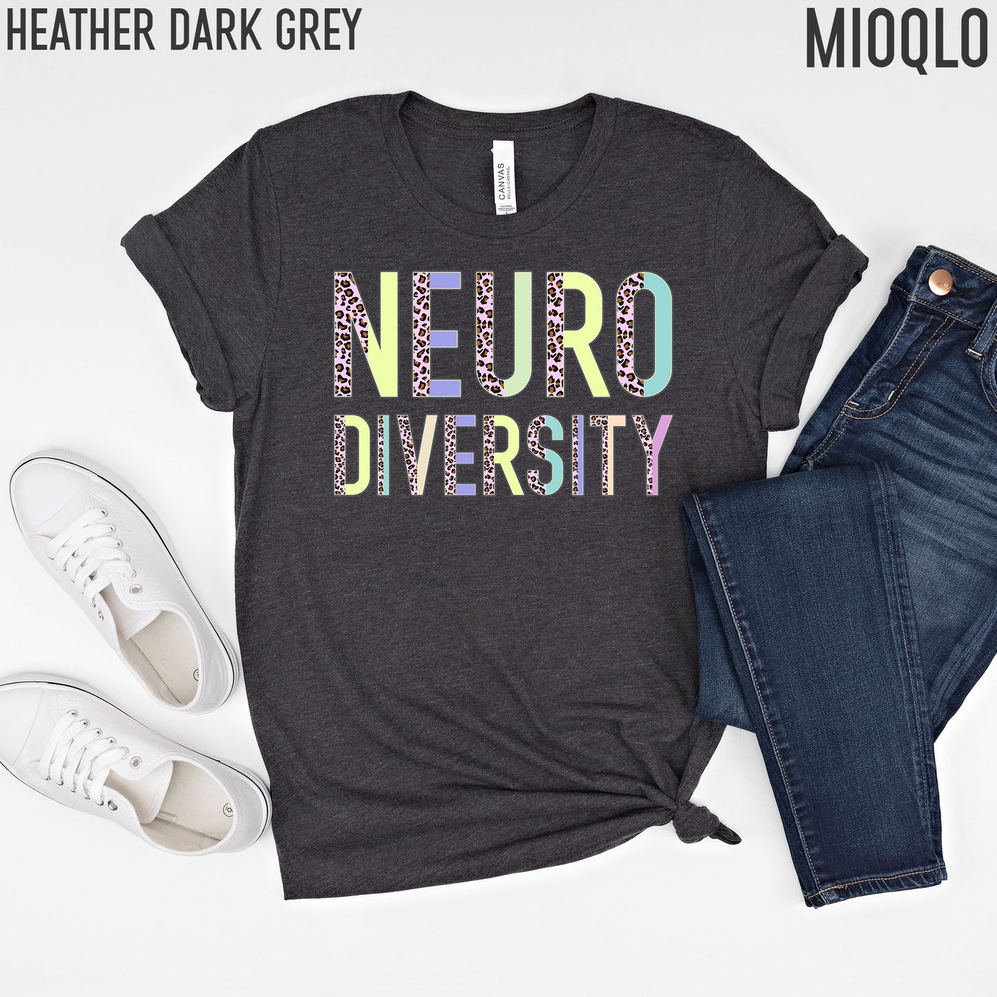 Neurodiversity Shirt, The Future Is Inclusive Special Education Teacher, Autism Awareness, SLP Tee, Dyslexia Crewneck T-Shirt
